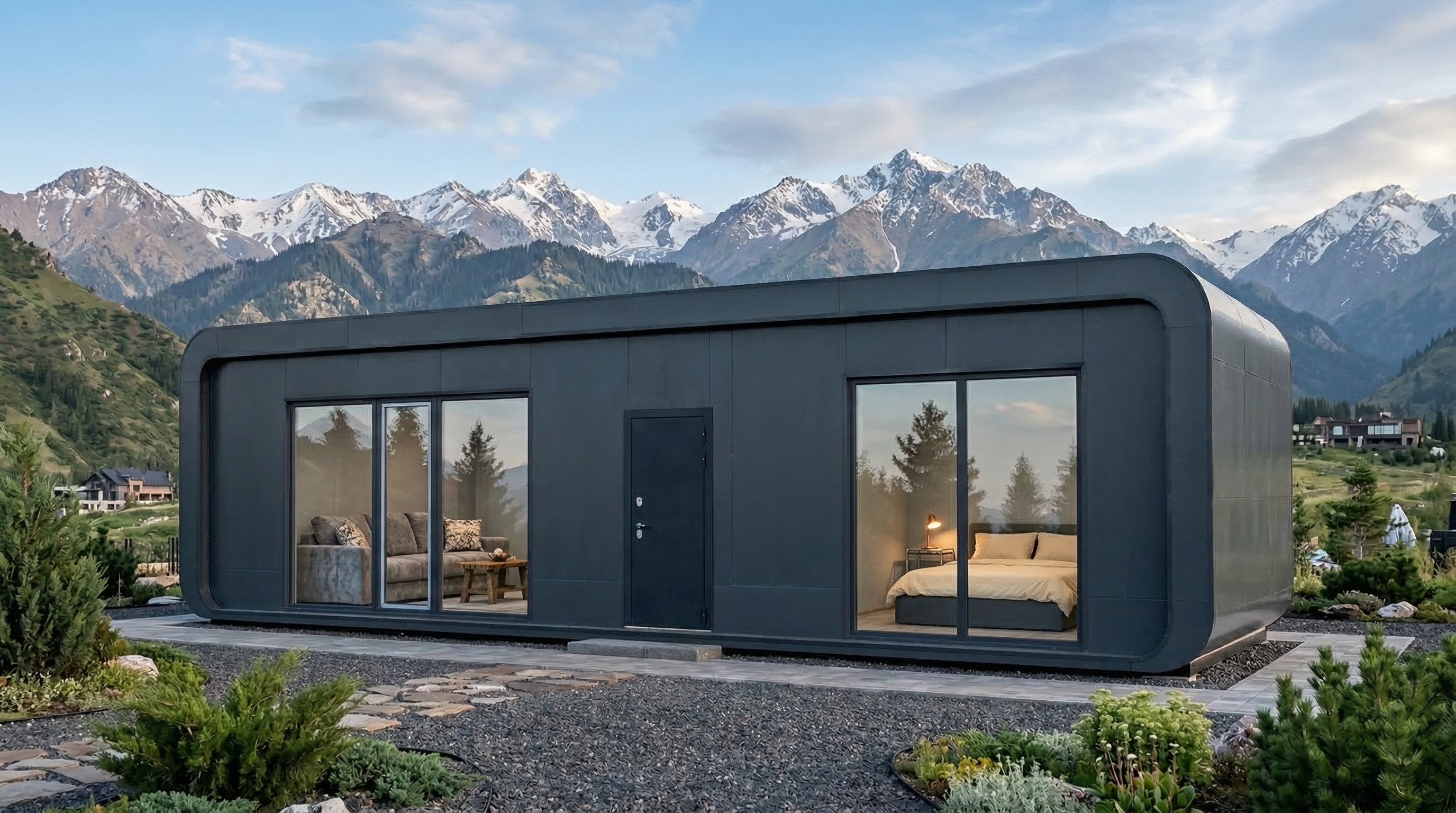 Eco Frame Standard — Капсульный дом из ЛСТК